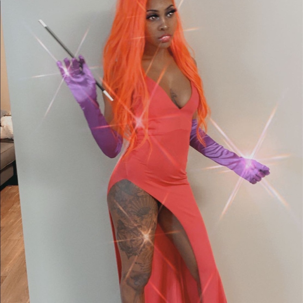 Long Jessica Rabbit Dress